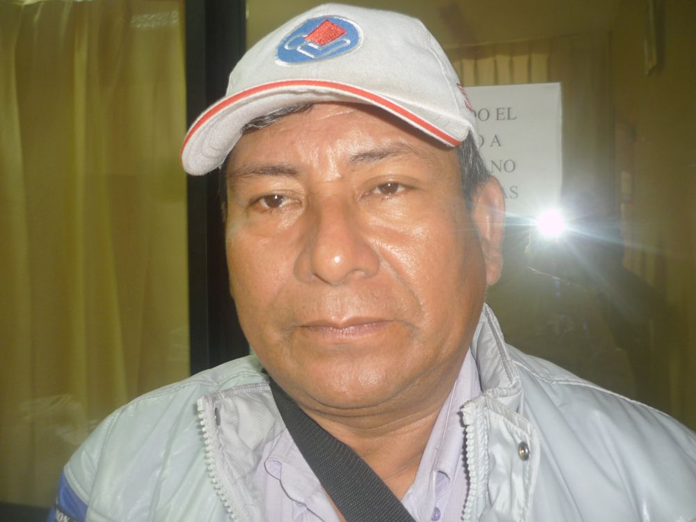 Víctor Pérez, secretario del comité de seguridad ciudadana de la Municipalidad de Maynas.