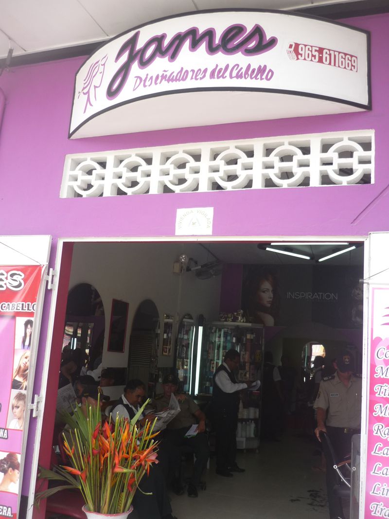 Fiscalía de prevención del delito intensifica operatios en centros de belleza. Estuvieron en la famosa peluquería 