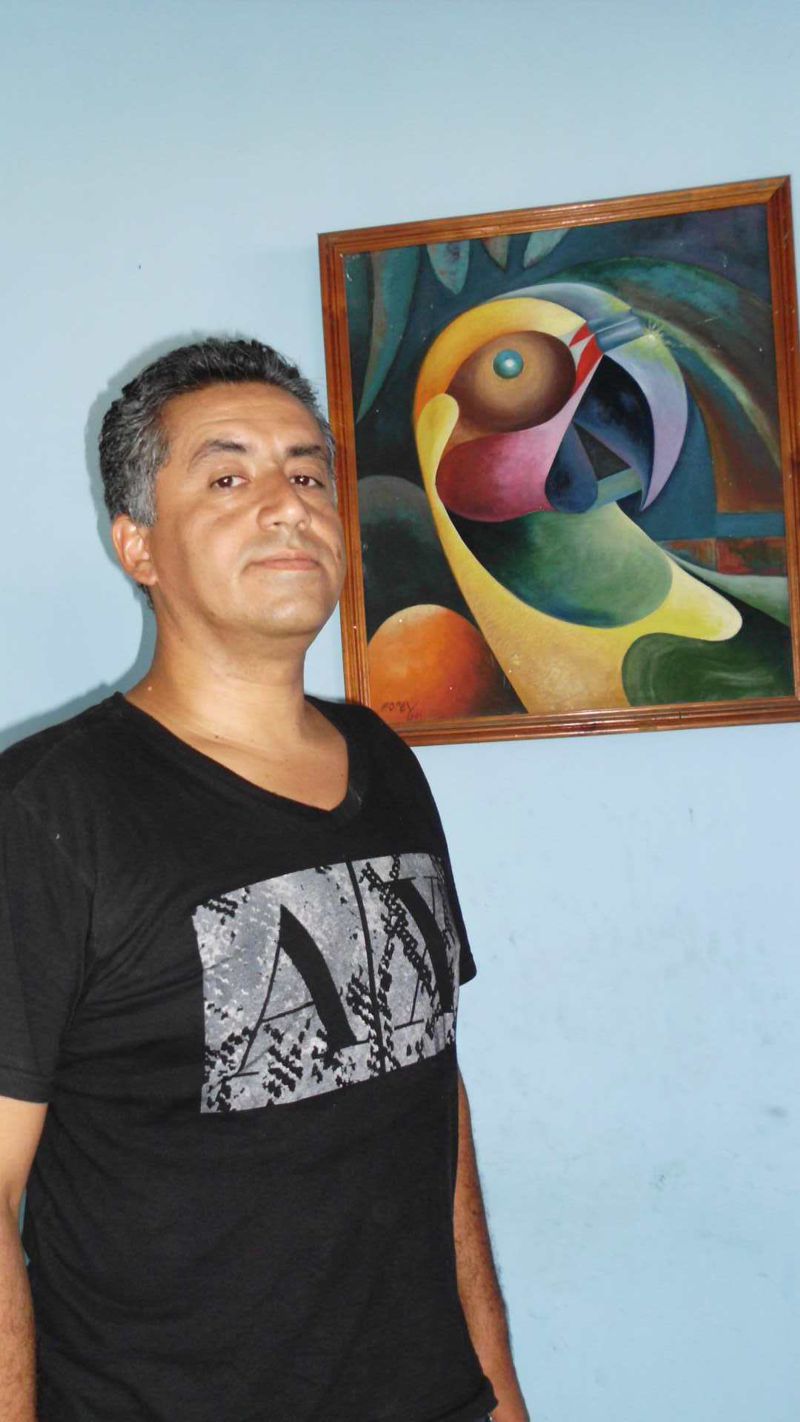 Nieto del mítico, Calvo de Araujo, Rubén Gil Araujo