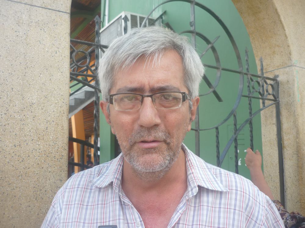 Eduardo Vásquez Vásquez, anunció que hoy habrá plantón contra asesor Enrique Norcothe.