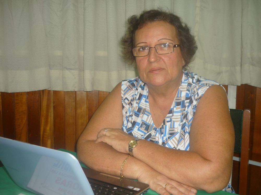 Regidora de la Municipalidad de Maynas, Grace Pinto.