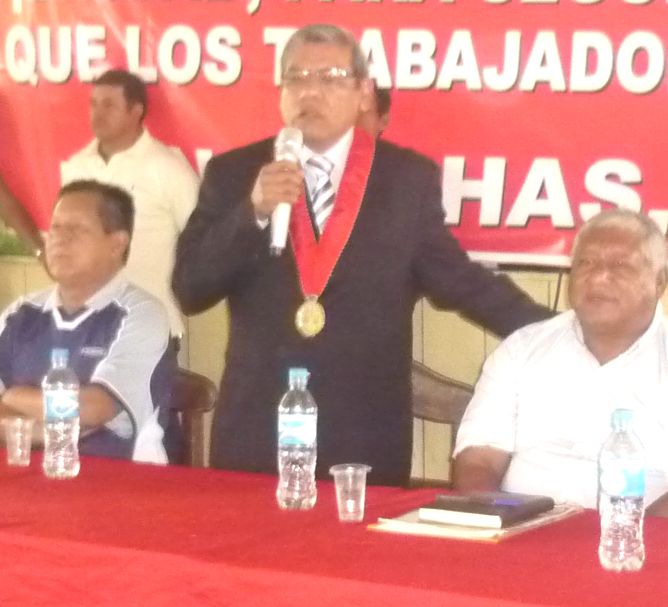 Presidente de la Junta de Fiscales Superiores de Loreto Dr. Mario Alberto Gallo Zamudio.
