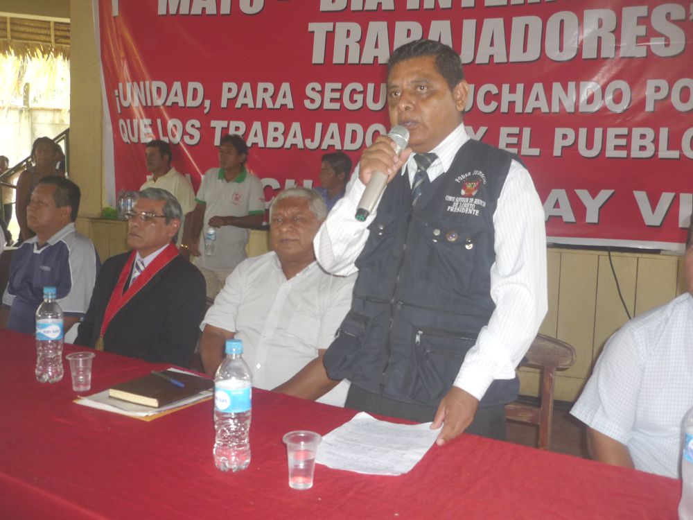 Dr. Aldo Atarama Lonzoy, presidente de la Corte Superior de Justicia de Loreto.