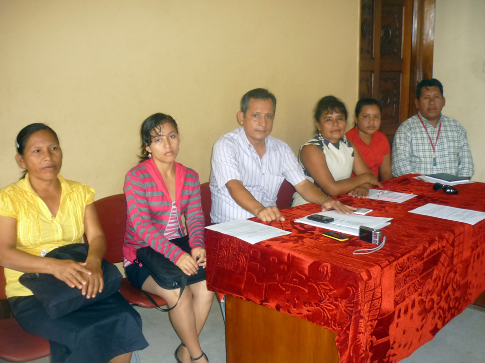 Se creó nueva organización indígena y ya crea expectativa respecto al tema de empresa petrolera Conocco Phillips en Alto Nanay.
