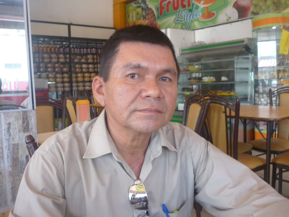 Gerente de operaciones de empresa vehicular Fernando Vargas.