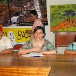 Congresista Verónica Mendoza, dignamente dio la cara y se disculpó frente a Apus de cuencas amazónicas. Parlamentario Leonardo Inga, brilló por su ausencia.
