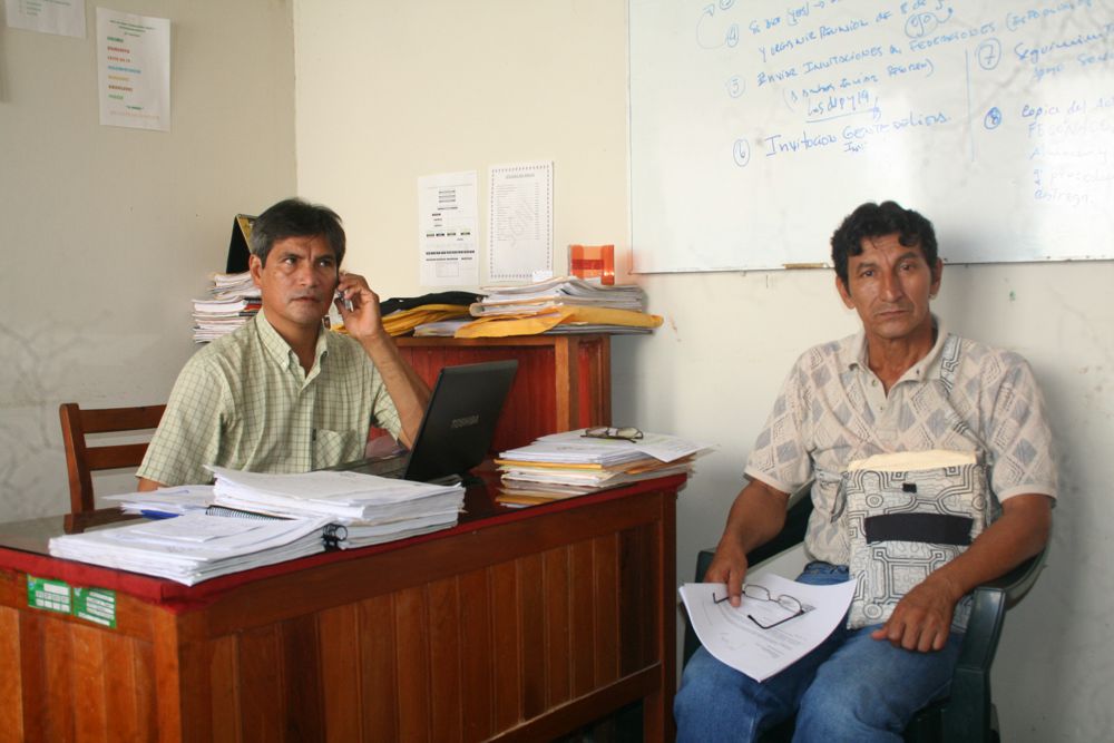 Alfonso López Tejada, presidente de Acodecospat, hoy se reunirían con el gerente de desarrollo social Dr. Yuri Alegre.