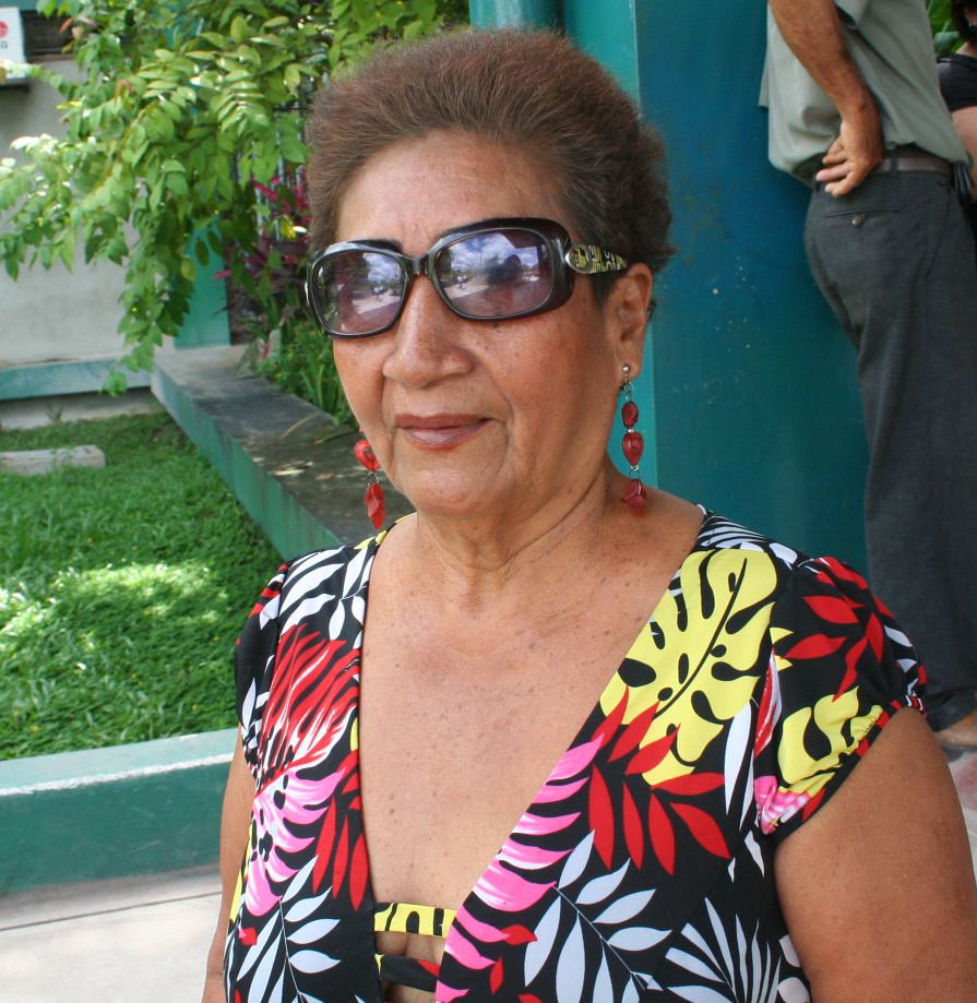 Berita Flores Marín, presidenta de la comisión organizadora de las festividades de Bellavista Nanay.