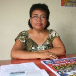 Prof. Naír Núñez Núñez, secretaria general del Sutep-Maynas, señala que paro de 24 horas es justo y necesario.