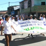 Leyenda… Foto…8848…8851 Foto…8853…8854…8855 Trabajadores del sector salud se movilizaron por las calles de Iquitos. El miércoles no pudieron dialogar con el presidente regional.