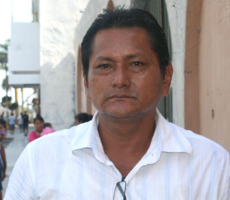 Profesor Leandro Paima, se queja por falta de notificación.