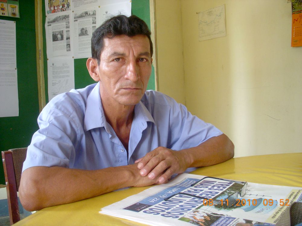 Presidente de Acodecospat, Alfonso López, anuncia que este 08 de junio una comisión de congresistas llegará hasta Urarinas.