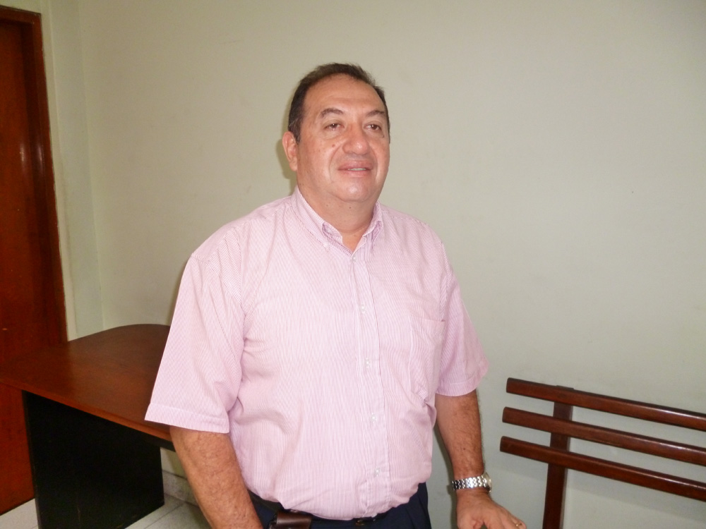 Decano del Colegio de Abogados Dr. Walter Cambero.