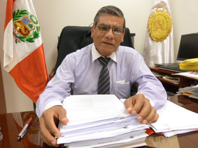 Presidente de la Junta de Fiscales Superiores del Distrito Judicial de Loreto Dr. Alberto Gallo Zamudio, retornó a sus labores.