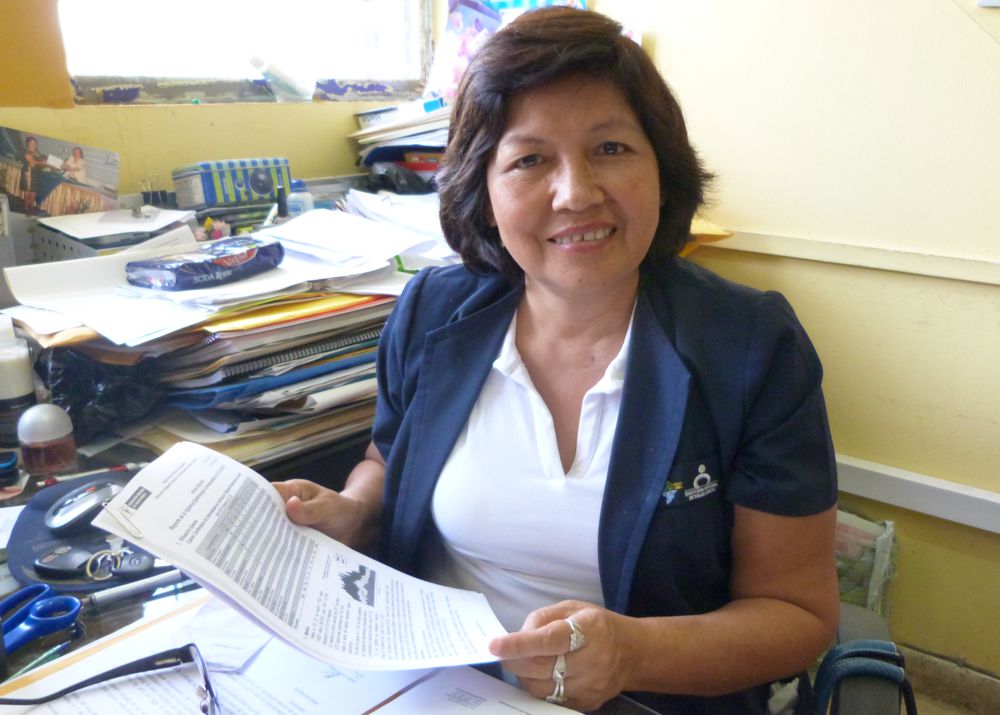 Vilma Casanova, directora ejecutiva del programa de Epidemiología de la dirección regional de Salud.