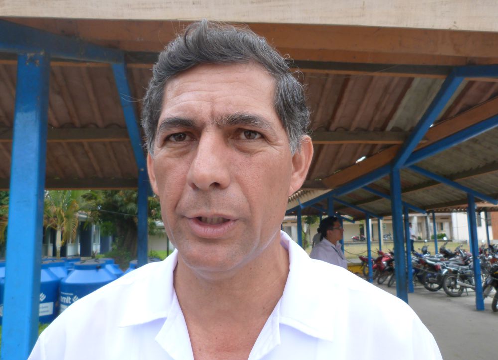 Dr. Hugo Rodríguez Ferrucci, director regional del sector salud.