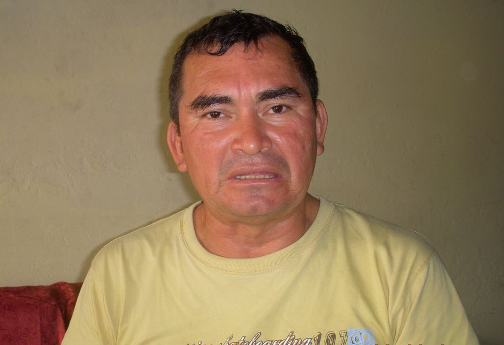 Presidente del Frente Patriótico de Loreto, José Gómez Isla.
