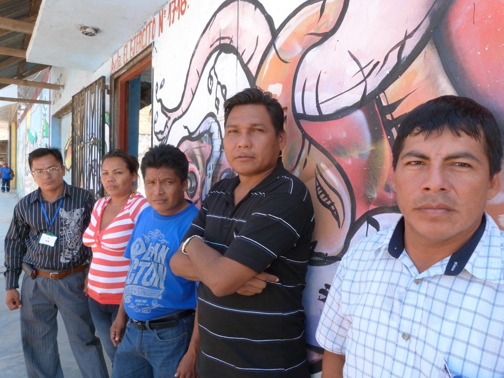 Indígenas rechazan maltrato verbal de chilenos, además reclaman al gobierno regional que cumpla con trabajos.