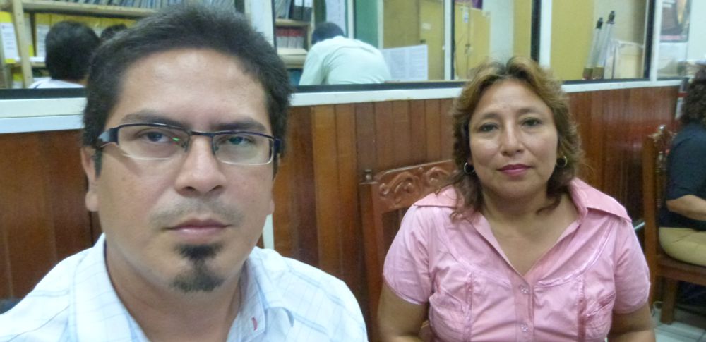Róger Bocanegra Shapiama, sub secretario del sindicato de trabajadores de la Municipalidad de Maynas.