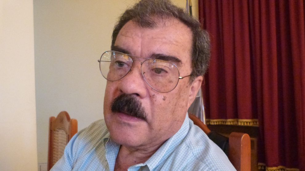 Presidente del Directorio de la Autoridad Portuaria Nacional, en conferencia de prensa.