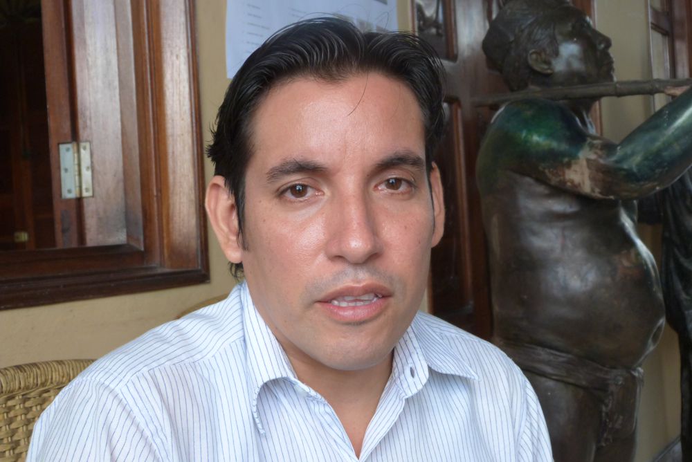 Director de cultura Rolando Riva Ríos, confía que con la alcaldesa pueda avanzar el espacio cultural.