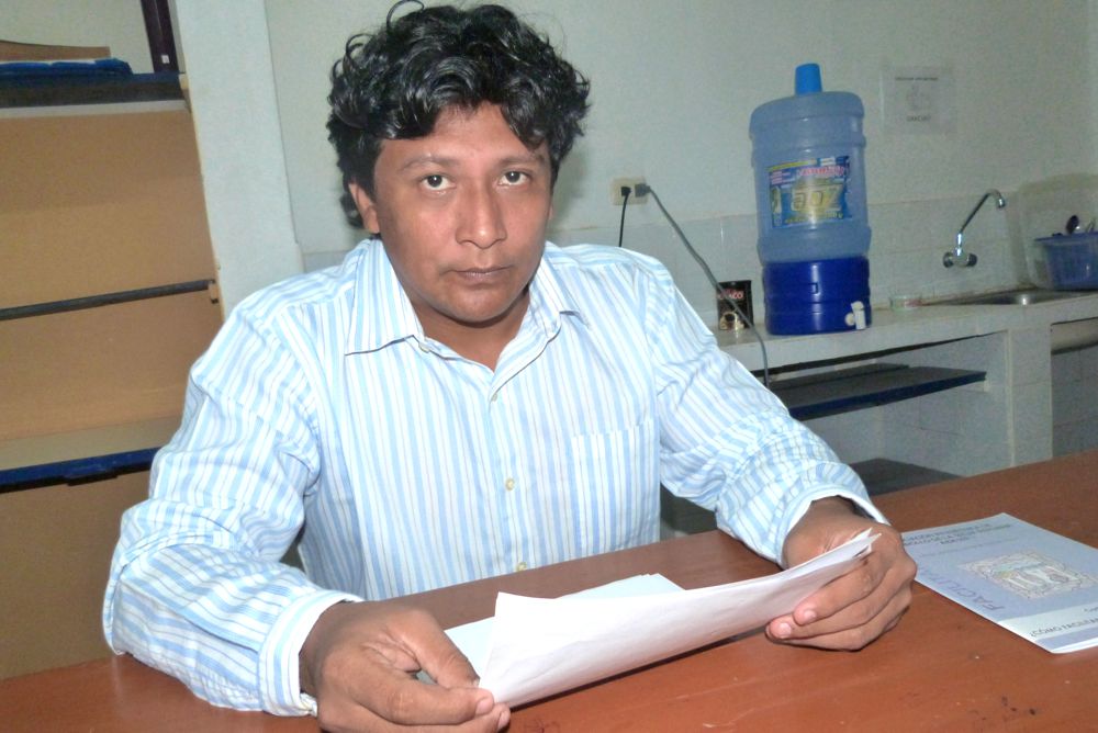 Sixto Shapiama, presidente de la Asociación del Putumayo-Perú.