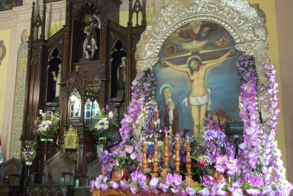 Sábado 13 de octubre saldrá en procesión el Señor de los Milagros por la zona norte de Iquitos.