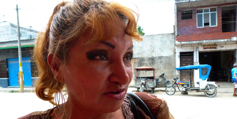 Profesora Gladys Vásquez, reconocida luchadora social en Loreto.