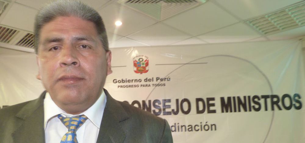 Hugo Ramos, de la secretaría de coordinación de la PCM.