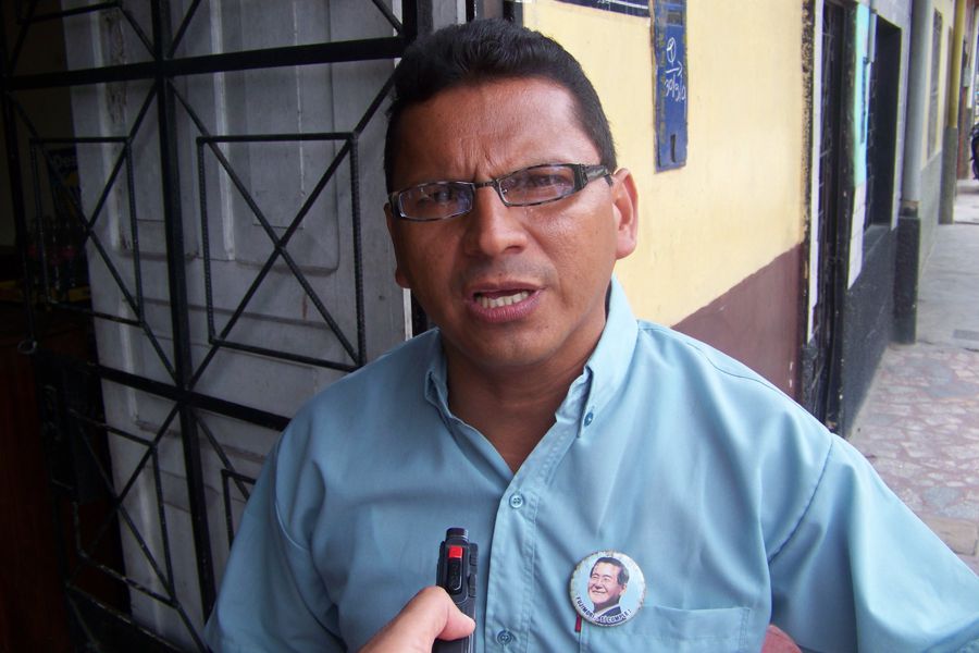 Jorge Ramírez Flores, dirigente de Fuerza Popular,