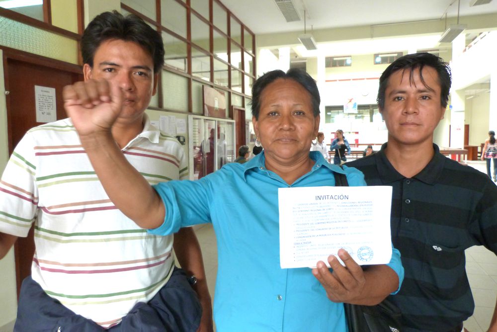 Marisol del Aguila, echa la culpa al dirigente de Fentasse.