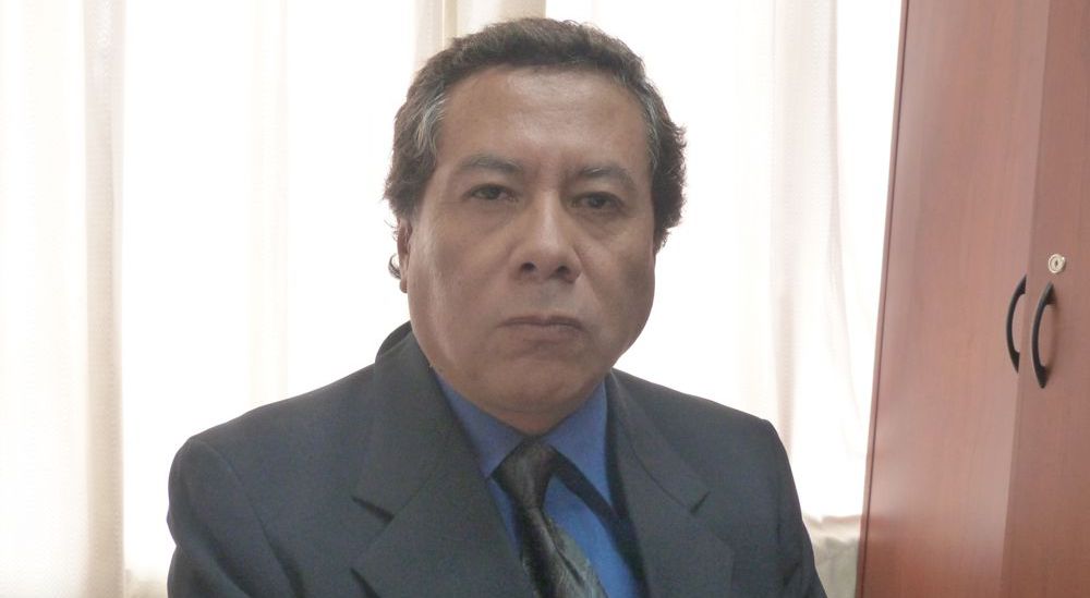 Dr. Alberto Niño de Guzmán, Fiscal Superior de la Fiscalía Especializada en delitos de corrupción de funcionarios.
