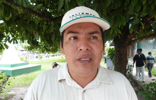 Nicandro Rivas García, presidente del consejo de coordinación local del distrito de Belén.