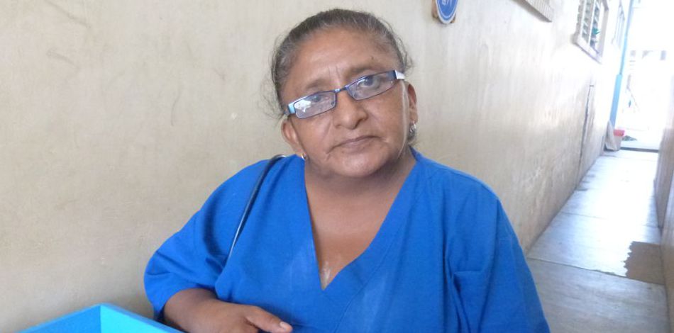 María Huillca, presidenta del Cuerpo Médico del Hospital Iquitos, se pone fuerte.