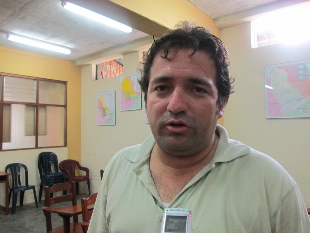 Raúl Flores, dirigente nacional del Sutep, reconoció loable decisión de la Drel.
