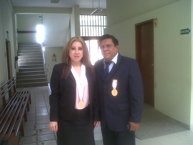 Andrea Alejandra Galarza Rivera, fiscal provincial y Carlos Chávez Angulo, fiscal adjunto de la 4ta Fiscalía Provincial Penal Corporativa.
