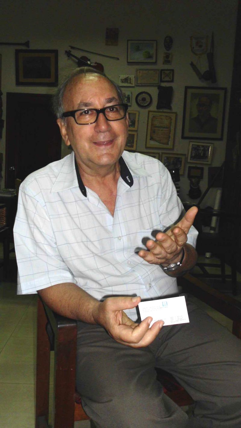 Padre Joaquín García, asistió a ceremonia del año judicial.