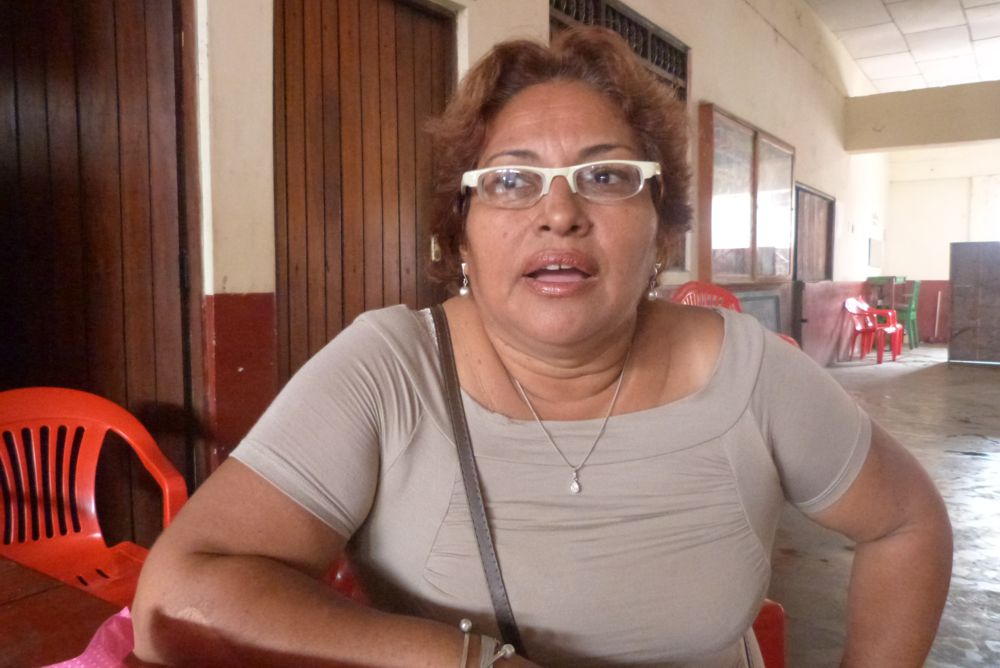 Roxana Villasis, secretaria de organización de la Fentasse.