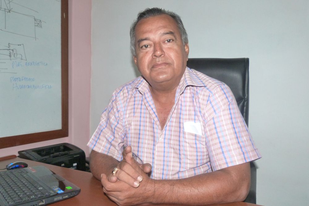 Ing. Agrónomo Oscar Cortez, asumió cargo de director regional de Energía y Minas.
