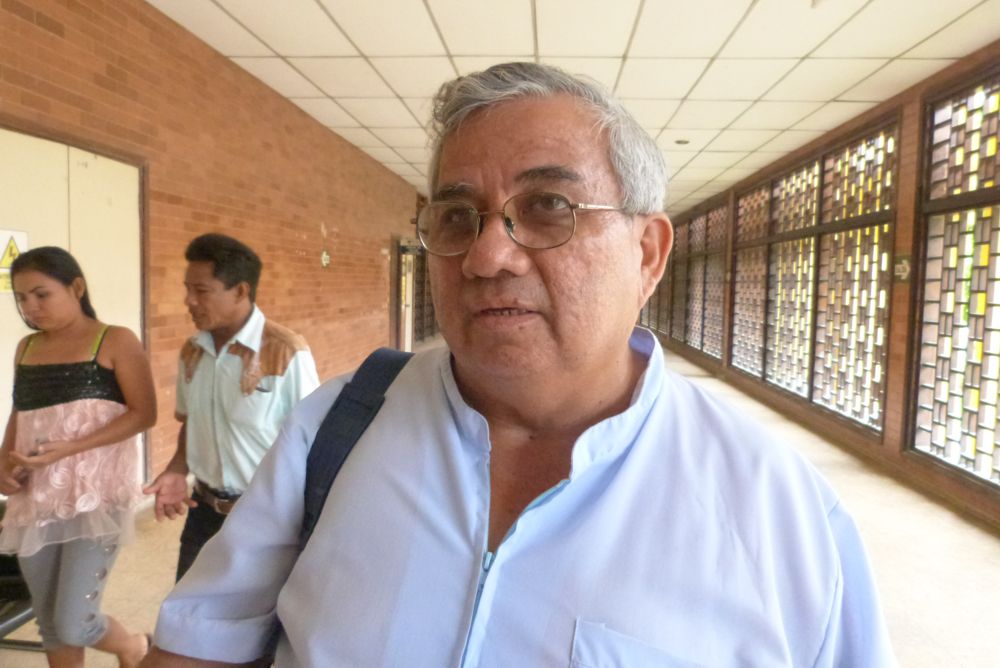 Dr. Horacio Ramos, ex presidente del Cuerpo Médico del Hospital Regional de Loreto.
