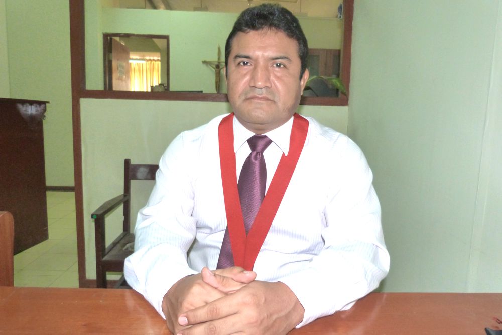 Dr. Javier Sologuren, miembro de la Sala Civil de la Corte Superior de Justicia de Loreto.
