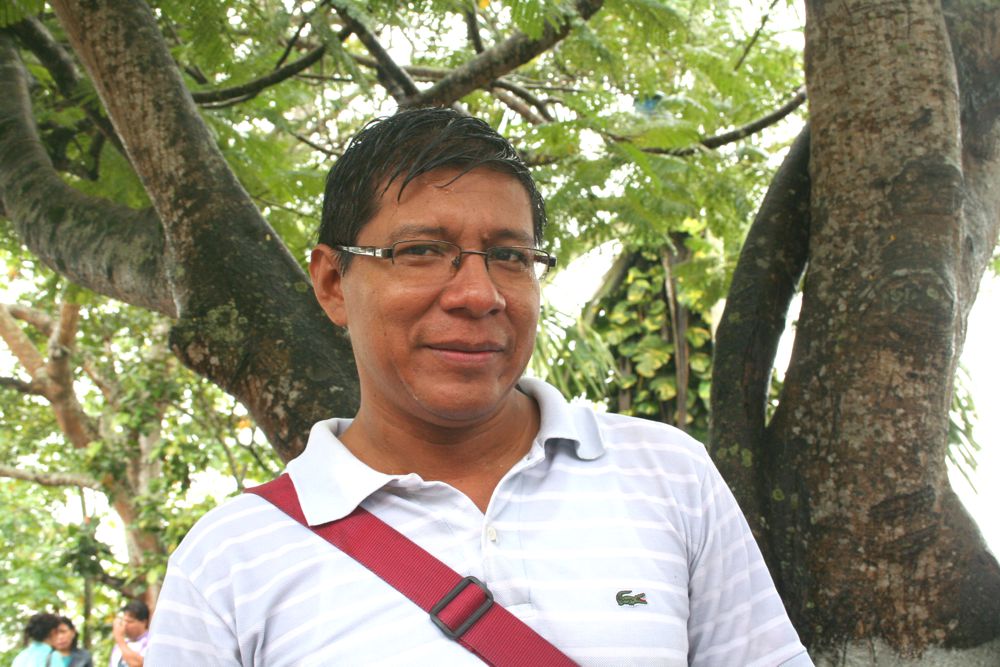 Prof. José Manuyama, vocero del Comité de Defensa del Agua.