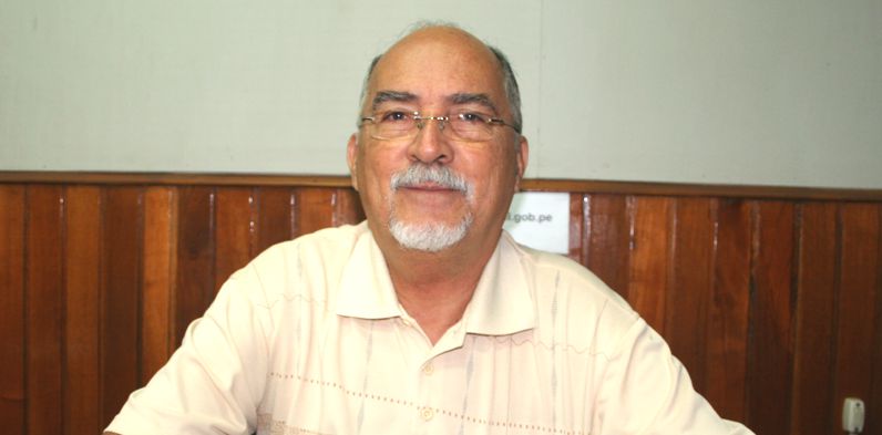 Prof. Jair Márquez Freitas, director regional de educación de Loreto.