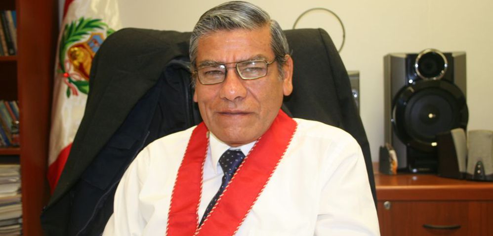 Dr. Alberto Gallo Zamudio, Decano de la Junta de Fiscales de Loreto.