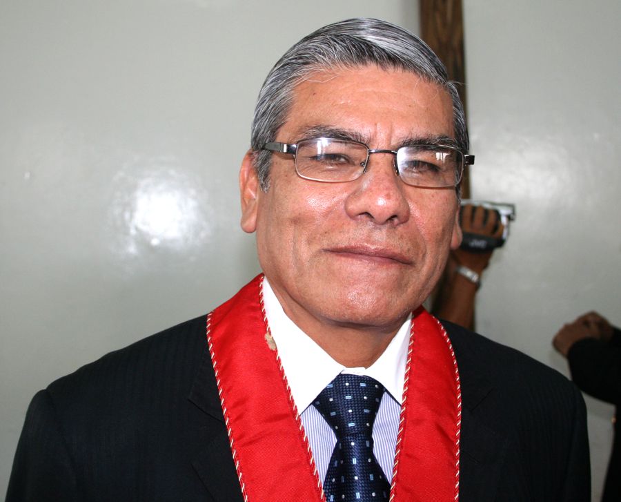 Dr. Alberto Gallo Zamudio, presidente de la Junta de Fiscales de Loreto.