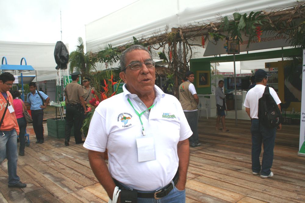 Gerente de desarrollo económico del gobierno regional de Loreto, Jorge Sánchez Moreno.