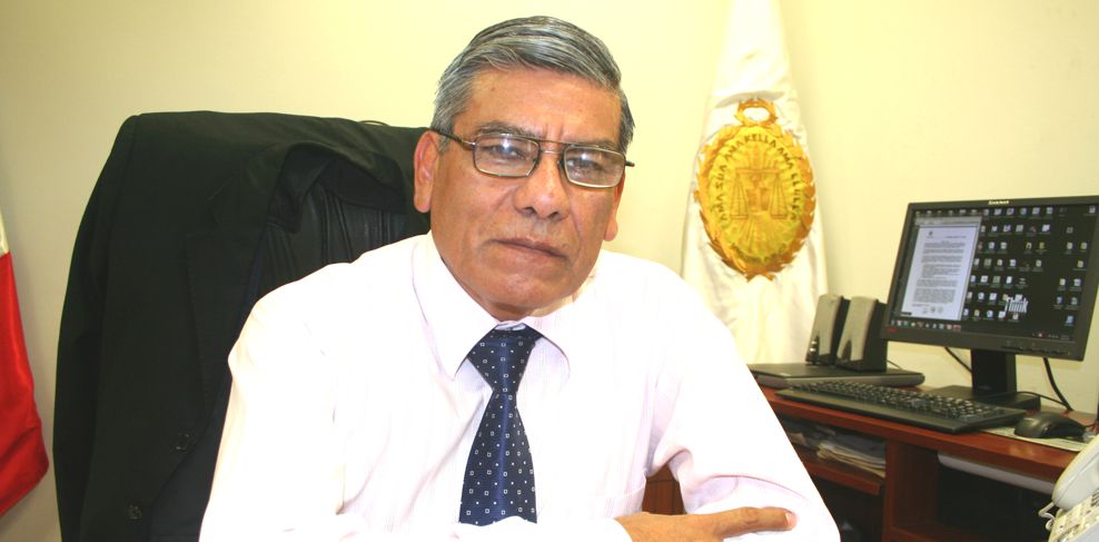 Dr. Alberto Gallo Zamudio, presidente de la Junta de Fiscales Superiores de Loreto.