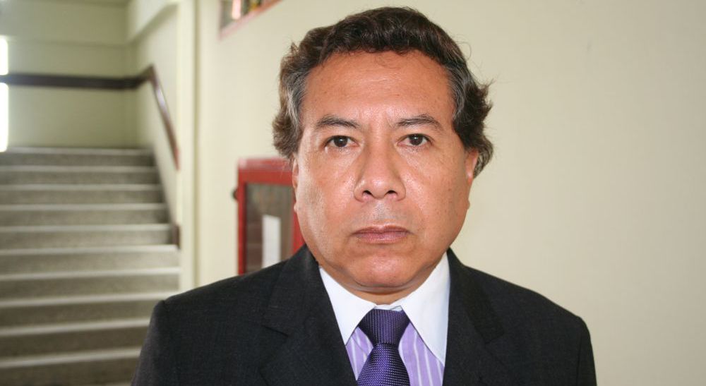 Fiscal Superior Anticorrupción Dr. Alberto Niño de Guzmán, estuvo presente en audiencia judicial.