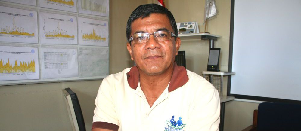 Dr. Carlos Calampa, director del Hospital "César Garayar García".
