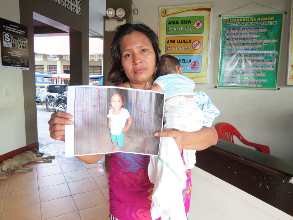 Foto niña desaparecida